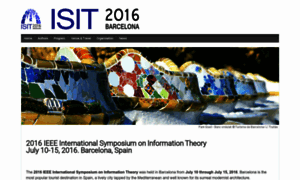 Isit2016.org thumbnail