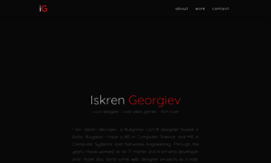 Iskrengeorgiev.me thumbnail