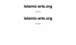 Islamic-arts.org thumbnail