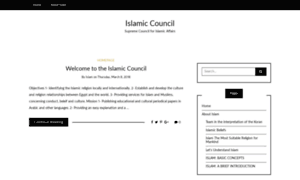 Islamic-council.com thumbnail