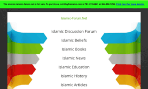 Islamic-forum.net thumbnail