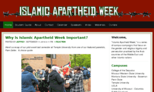 Islamicapartheidweek.org thumbnail