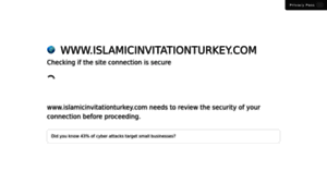 Islamicinvitationturkey.com thumbnail