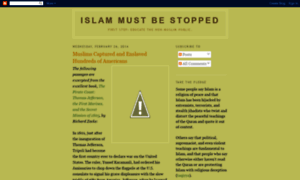 Islammustbestopped.blogspot.com thumbnail