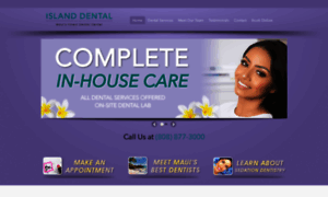 Islanddentalmaui.com thumbnail