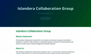 Islandora-collaboration-group.github.io thumbnail