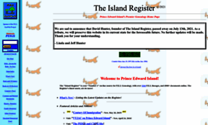 Islandregister.com thumbnail