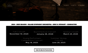 Islandsymphony.org thumbnail