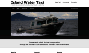 Islandwatertaxi.ca thumbnail