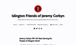 Islingtonfriendsofjeremycorbyn.uk thumbnail