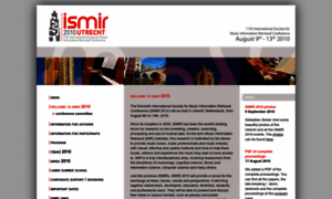 Ismir2010.ismir.net thumbnail