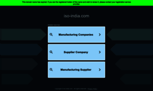 Iso-india.com thumbnail