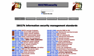 Iso27001security.com thumbnail