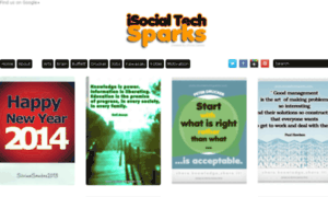 Isocialtechsparks.com thumbnail