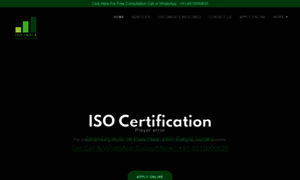 Isoindia-certification.com thumbnail