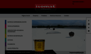 Isomat.com.br thumbnail