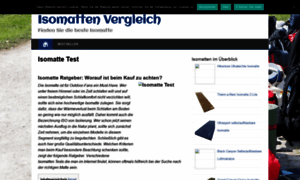 Isomatten-tests.de thumbnail