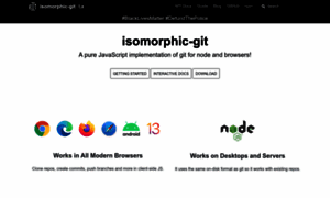 Isomorphic-git.org thumbnail Isomorphic-git.org thumbnail