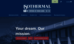 Isothermal.edu thumbnail