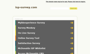 Isp-survey.com thumbnail