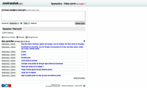 Ispanyolca-yidce.cevirsozluk.com thumbnail