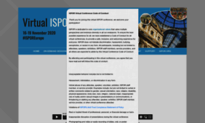 Ispor-europe2020.secure-platform.com thumbnail