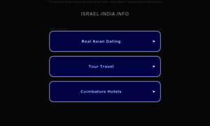 Israel-india.info thumbnail