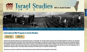 Israel-studies.haifa.ac.il thumbnail