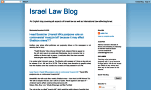 Israellawblog.blogspot.com thumbnail