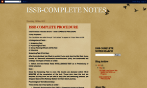 Issb-completenotes.blogspot.com thumbnail