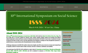 Isssconf.org thumbnail