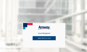 Issuesmanagement.amway.com thumbnail