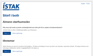 Istak.rada.is thumbnail