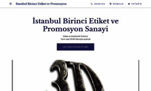 Istanbul-birinci-etiket-promosyon.business.site thumbnail