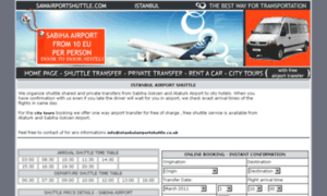 Istanbulairportshuttle.co.uk thumbnail