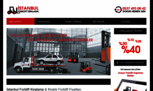 Istanbulforkliftkiralama.com thumbnail