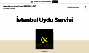 Istanbuluyduantenservisi.wordpress.com thumbnail