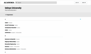 Istinye.academia.edu thumbnail