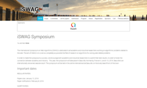 Iswag-symposium.org thumbnail
