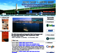 Iswc2007.semanticweb.org thumbnail