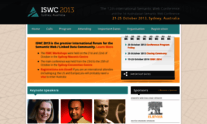 Iswc2013.semanticweb.org thumbnail