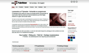 It-fabrikken.no thumbnail