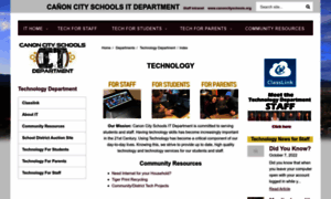 It.canoncityschools.org thumbnail