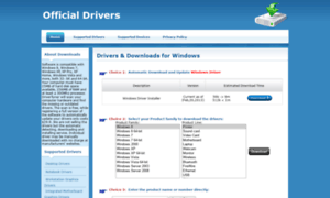 It.official-drivers.com thumbnail
