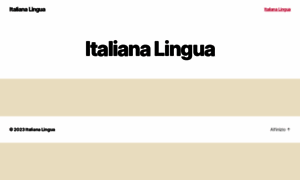 Italianalingua.it thumbnail