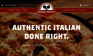 Italianbistronc.com thumbnail