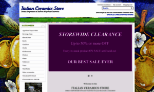 Italianceramicsstore.com thumbnail