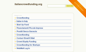 Italiancrowdfunding.org thumbnail