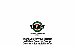 Italianfirearmsgroup.com thumbnail