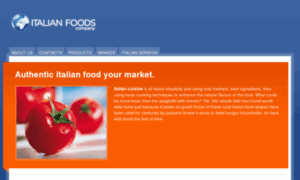 Italianfoodscompany.com thumbnail
